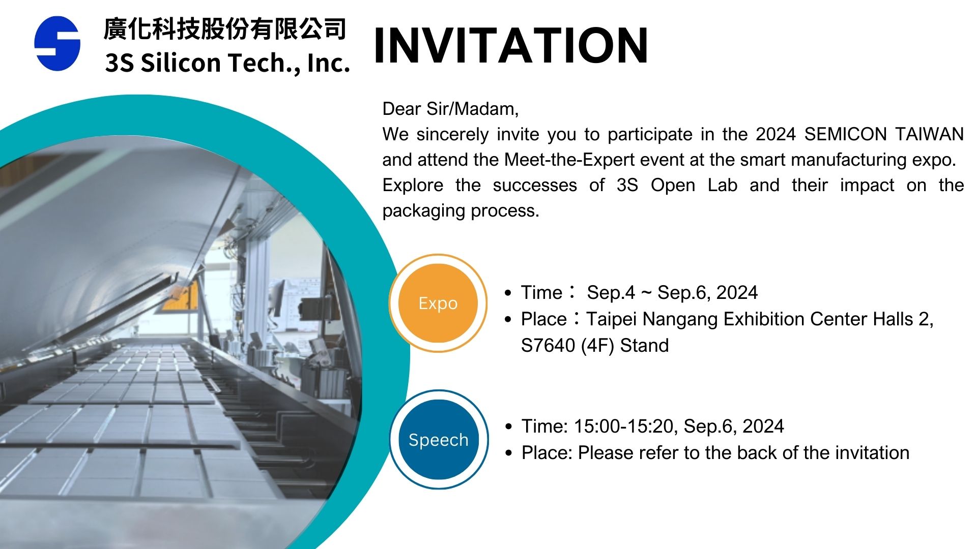 3S Silicon Tech Inc.